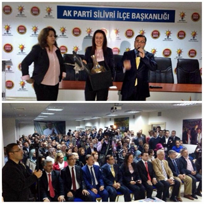 AK PARTİ SİLİVRİ İLÇE TEŞKİLATI VEFALI ÇIKTI