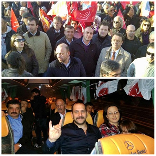 SİLİVRİLİ CHP VE MHP`LİLER ANKARA`DA