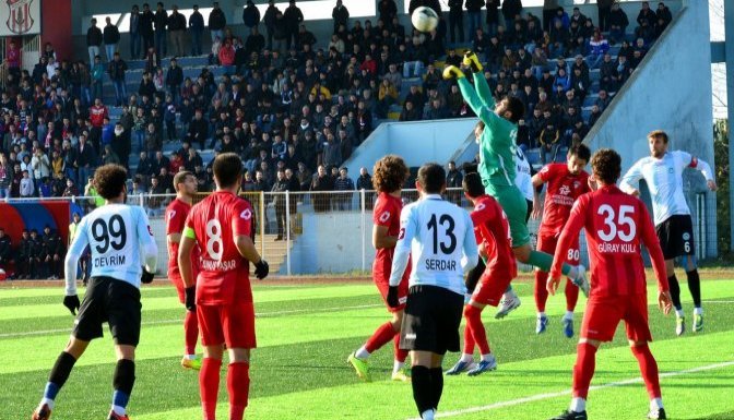 SİLİVRİSPOR DEVREYİ BERABERLİKLE KAPATTI