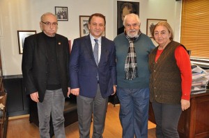 Işıklar’dan Cumhuriyet Gazetesi’ne Ziyaret