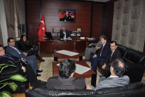 Demiral’dan Keser’e Taziye Ziyareti