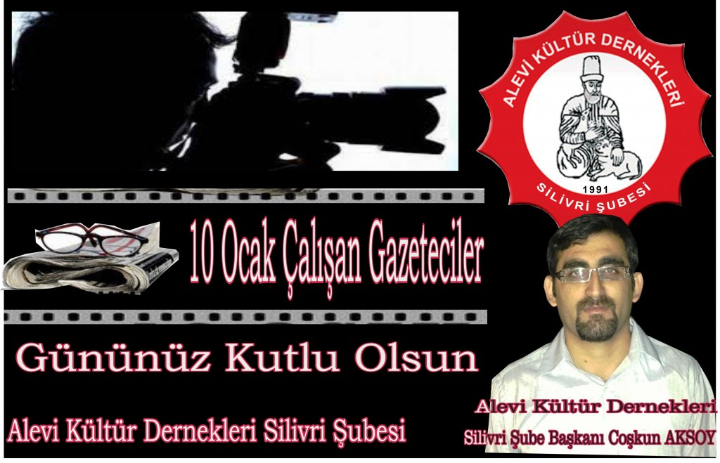 Alevi Kültür Derneği’nden Gazetecilere Kutlama Mesajı