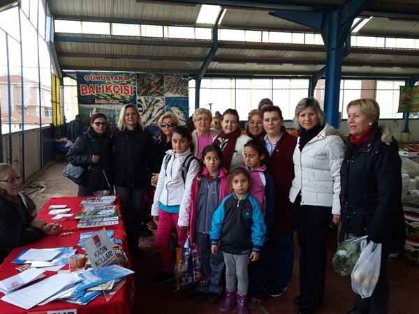 CHP’li Kadınlar Gümüşyaka’da