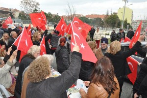 CHP Silivri Kadın Kollarından Stand Çalışması