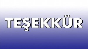 Maşalacı Ailesinden Taziye Teşekkür Mesajı