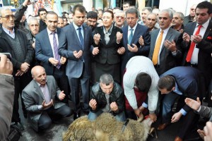 AK PARTİ SİLİVRİ’DE TAHİR SERT DUA’LAR İLE SEÇİM STARTI ALDI