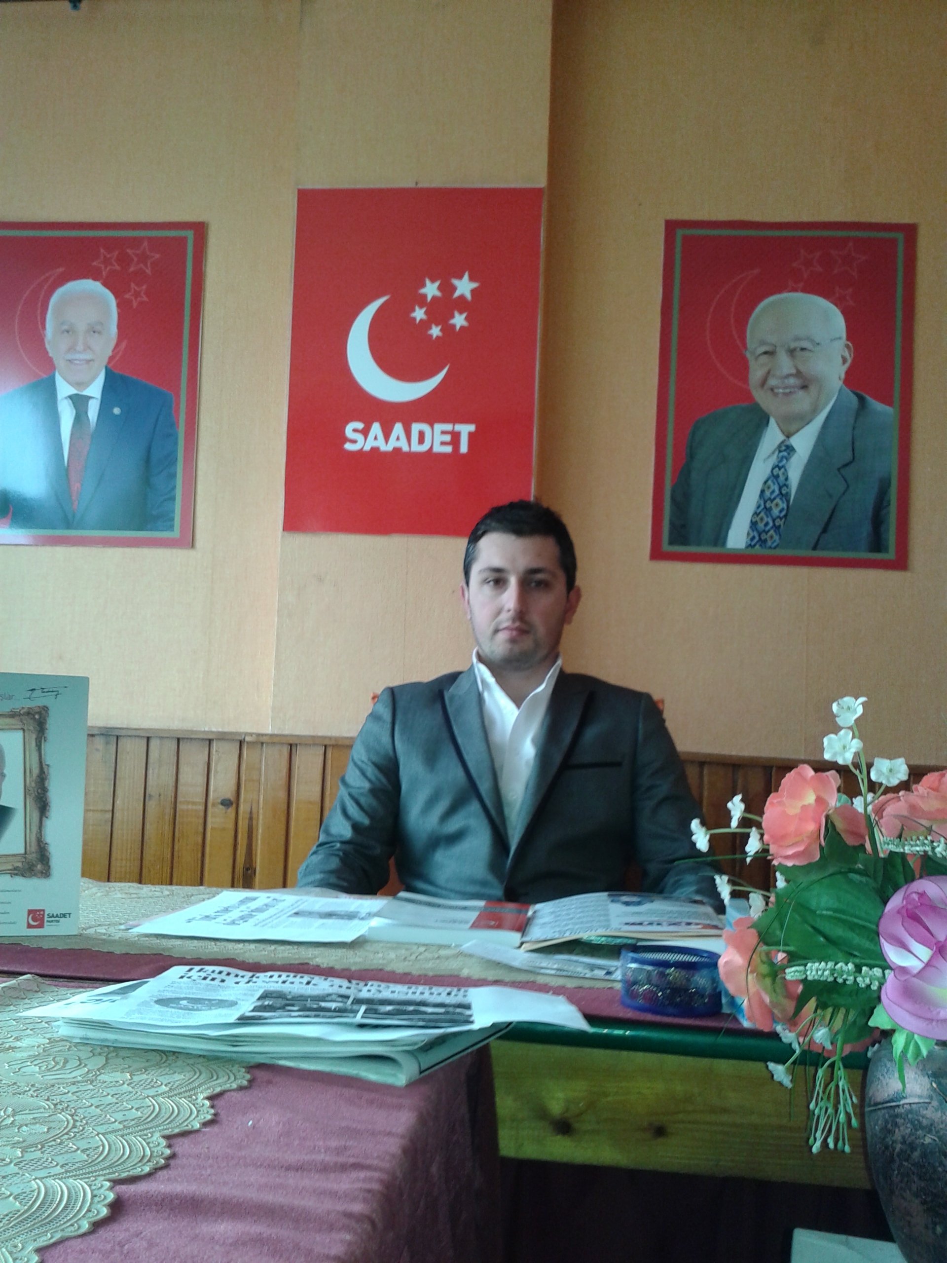 Saadet Partisi Silivri İlçe Teşkılatında Görev Değişimi