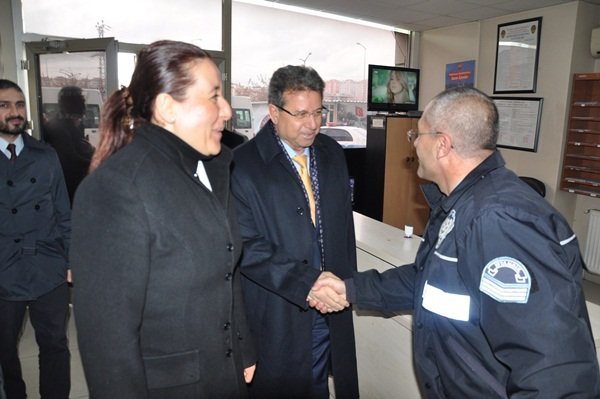 Sert İlçe Emniyetini Ziyaret Etti