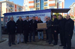 İBB’den Silivri Kulüplerine Malzeme Yardımı