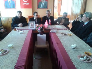 Öpçin’den Saadet’e Ziyaret