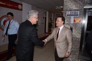 Işıklar,Dursun’u Makamında Ziyaret Etti