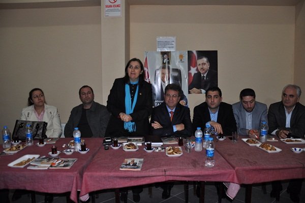 AKP Silivri’den Erzurumlular Derneğine Ziyaret