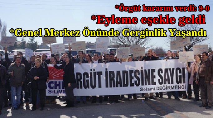 Selami Değirmenci Ve Ekibi Ankara’da Eylem Yapıyor