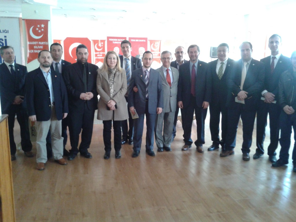 Ali Tabakoğlu’ndan Saadet’e Ziyaret