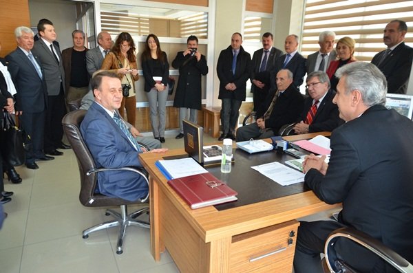 Işıklar, Tapu ve Kadastro Müdürlüklerini Ziyaret Etti