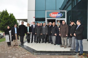 Işıklar Saadet Gıda Personeliyle Buluştu