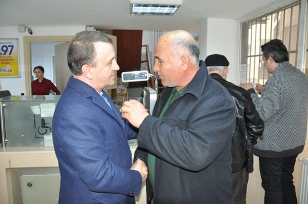 PTT Müdürlüğü’ne Işıklar ziyareti