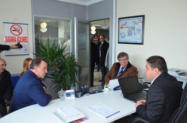 Güler Işıklar ve ekibini ağırladı