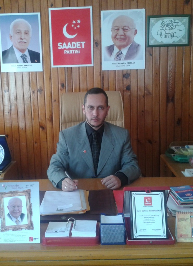 HAMDEMİRCİ:Muhterem Erbakan Hocamızı Rahmetle Anıyoruz