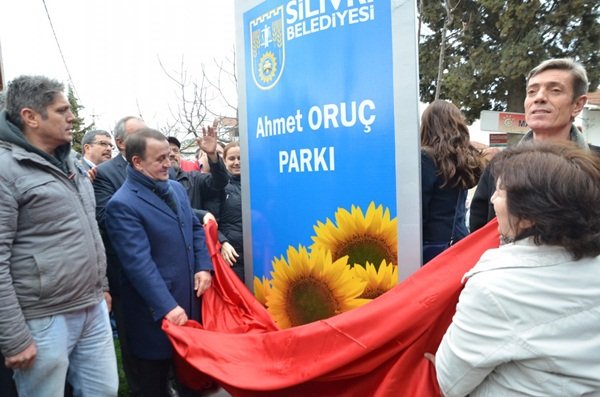 Gümüşyaka ‘Ahmet Oruç’ Parkı Törenle Açıldı