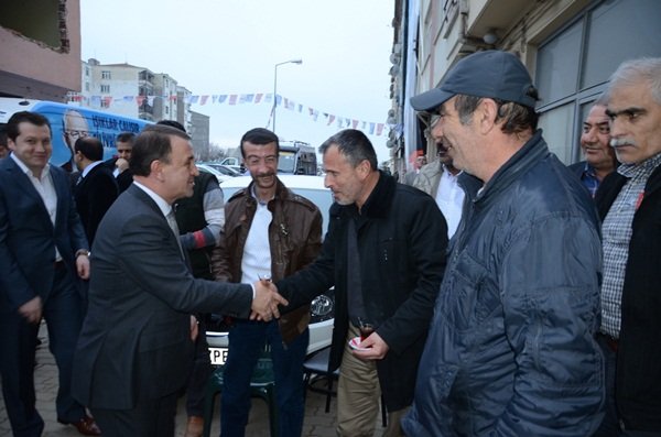 Kars Kağızman Çayarası Köyü Derneğine Işıklar Ziyareti