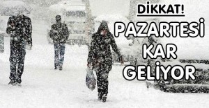 Trakya’ya Kar Geliyor!