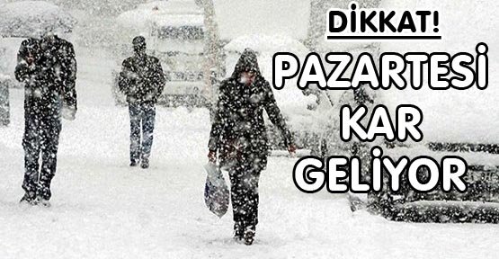 Trakya’ya Kar Geliyor!