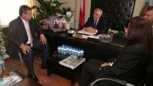 AK Parti Heyetinden Recep Akıncı’ya Tebrik Ziyareti