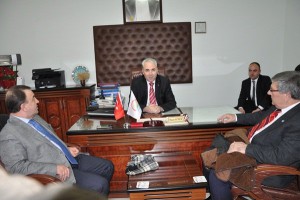 Işıklar Güven’i ziyaret etti