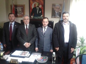 Saadet Partisi Kurumları Ziyaret Etti