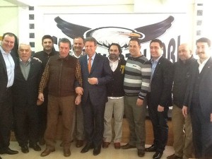 Tahir Sert, Silivri’li Kartallar ile Buluştu