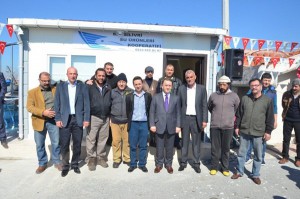 Su Ürünleri Kooperatifine Işıklar’dan Anahtar Teslim