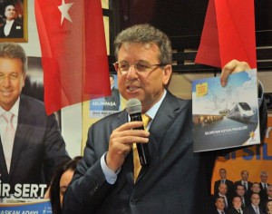 Selimpaşa Tahir Sert’i coşkuyla karşıladı