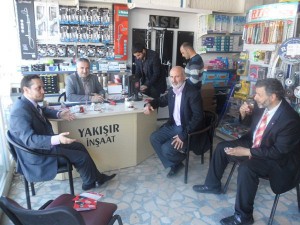 Saadet Partisi Semizkumlar ve Gümüşyaka’yı ziyare etti