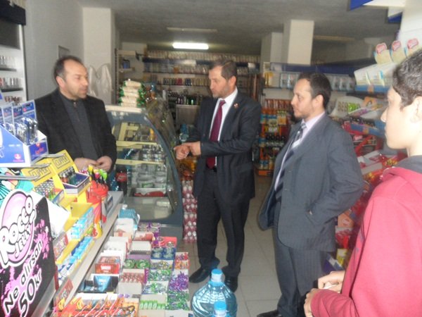 Saadet Partisi Cumhuriyet Mahallesini ziyaret etti