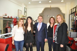 Işıklar, Karamustafa esnafıyla buluştu