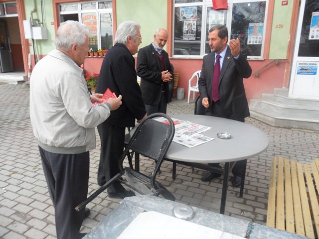 Saadet Partisi Çeltik,Yolçatı,Seymen ve B.Kılıçlı’yı ziyaret etti