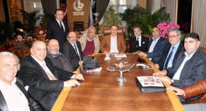 Başkanlardan İYGAD’a sıcak karşılama