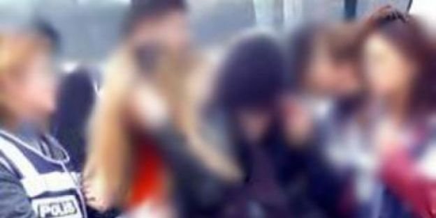 Kaçak çalışan yabancı uyruklu 5 kadın yakalandı