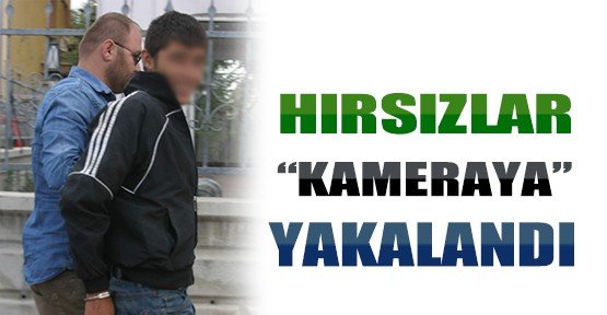 Önlüklü Hırsızları Kamera Yakaladı
