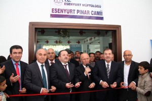 Pınar Camii İbadete Açıldı