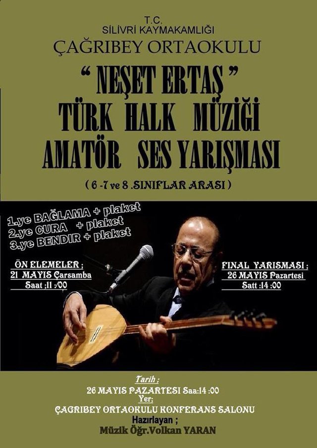 Çağrıbey ses yarışması düzenliyor