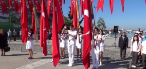 Silivri’de buruk 19 Mayıs töreni