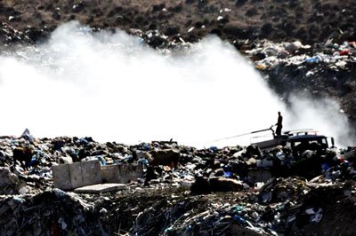 Çöplük 10 Gündür Yanıyor