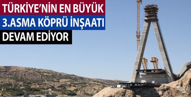 Üçüncü Köprünün Ayakları 200 Metreyi Aştı