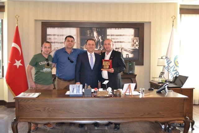 Akörenspor’dan teşekkür ziyareti