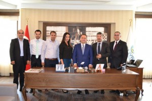 Kantinciler Odası, Jeofizikçiler ve Kolan Hastahanesi Yönetiminden Işıklar’a ziyaret