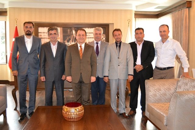 Kentsel Gelişim Derneği ve Sanayi Sitesi Kooperatif Ekibi Işıklar’ı ziyaret etti