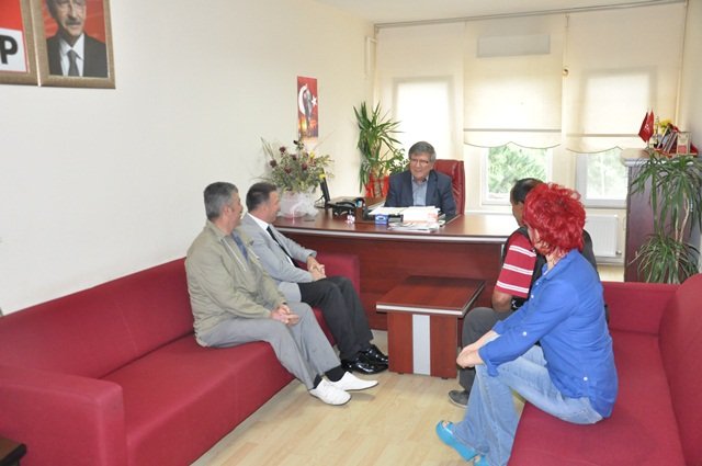 Ercan Çalışkan’dan Tuğlu’ya nezaket ziyareti