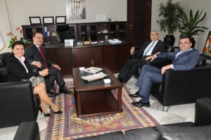 Işıklar Baysan ve Albayrak’ı ziyaret etti